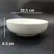 #CT8156; Ceramic bowl 20.5cm #LG  