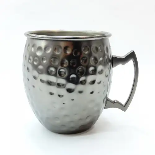 #DX1815;  Mule mug 500ml hammered #1815