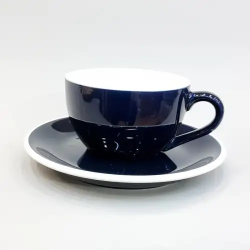 #EG150-DB; Coffee cup + saucer 150ml/ #E /DB