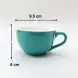 #EG220-TBL; Coffee cup + saucer 220ml #E /TBL