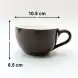 #EG300-BN; Coffee cup + saucer 300ml #E /BN