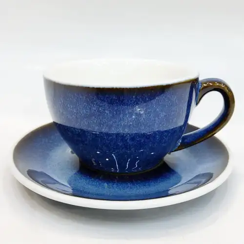 #EG300-GB; Coffee cup + saucer 300ml #E /GB