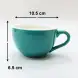 #EG300-TBL; Coffee cup + saucer 300ml #E /TBL