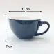 #EG350-DB; Coffee cup + saucer 350ml #E /DB