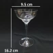 #HJY-1417; Cocktail glass 155ml