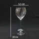 #HJY-3005; Cocktail glass 170ml