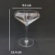 #HJY-3019; Cocktail glass 215ml