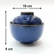 #HN7371; Ceramic miso bowl 4" 