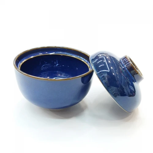 #HN7371; Ceramic miso bowl 4" 