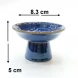 #HN7470; Ceramic sauce dish 8.3cm w. stand 