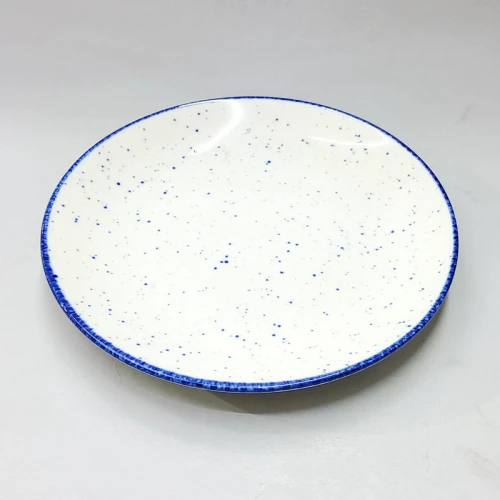 #KH6801-P; Ceramic 8.25" round plate #KHP