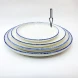 #KH6900-P; Ceramic 8" round plate #KHP