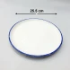 #KH6917; Ceramic 10" round plate #KH