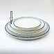 #KH6917; Ceramic 10" round plate #KH