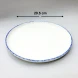 #KH6924; Ceramic 11.5" round plate #KH