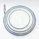 #KH6931-P; Ceramic 12.5" round plate #KHP