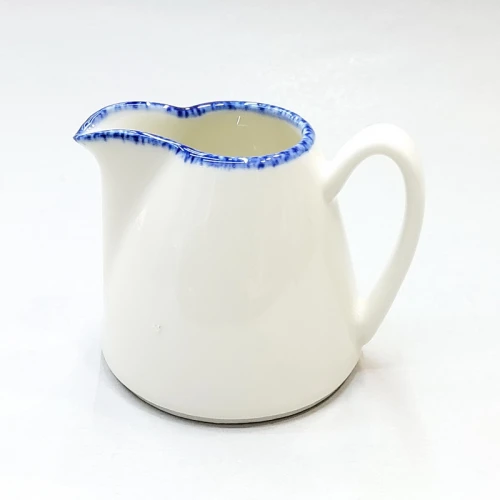 #KH7051; Cream pot 140ml w. handle - KH