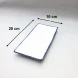#KH7136-P; Ceramic rectangle plate 8" #KHP