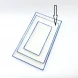 #KH7143; Ceramic rectangle plate 10.5" #KH 