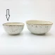 #KK1395-WT; Ceramic bowl 4.5" #WT