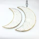 #KK2612-WT; Ceramic 12" moon plates #WT 