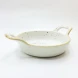 #KK2636-WT; Ceramic 8.75" serving plate #WT