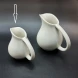 #KK2827-CW; Ceramic cream pot 40ml #CWT  