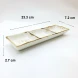 #KK2940-WT; Ceramic 9" sauce dish 1x3#WT