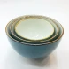 #KK6123-BL; Ceramic 7" bowl #BL 