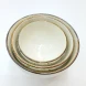 #KK6123-WT; Ceramic 7" bowl #WT 