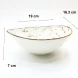 #KK6130-WT; Ceramic 7.5" bowl #WT