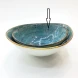 #KK6147-BL; Ceramic bowl 6.25" #BL