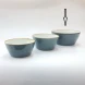 #KK6154-BL; Ceramic 6" bowl #BL