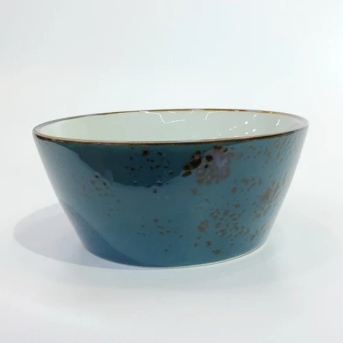 #KK6154-BL; Ceramic 6" bowl #BL