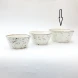 #KK6154-WT; Ceramic 6" bowl #WT