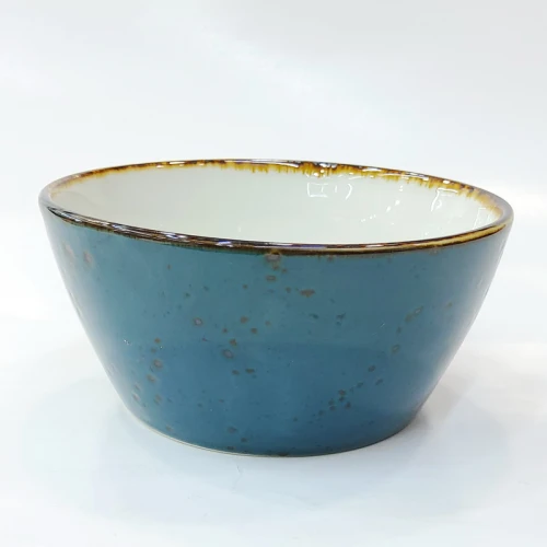 #KK6161-BL; Ceramic 5" bowl #BL