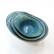 #KK7182-BL; Ceramic oval bowl 5" #BL