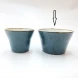 #KK7229-BL; Ceramic 5.5" Fries bowl #BL   