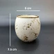 #KK7236-WT; Ceramic cup 160ml #WT
