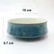 #KK8233-BL; Ceramic deep rd. 15cm bowl #BL
