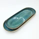 #KK8240-BL; Ceramic 11" rectangle plate #BL