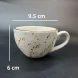 #KKEG220-WT; Ceramic coffee cup 220ml #WT