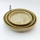 #KX9223; Ceramic 9" deep round plate #KX
