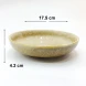 #KX9230; Ceramic 7" deep round plate #KX