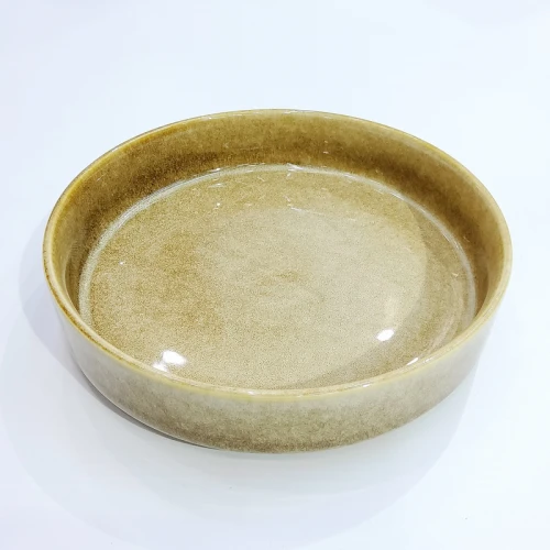 #KX9247; Ceramic 10" round plate #KX