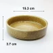 #KX9261: Ceramic 6'' deep round plate #KX