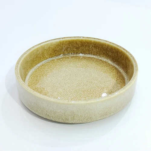 #KX9261: Ceramic 6'' deep round plate #KX