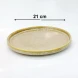 #KX9278; Ceramic 8" deep plate #KX