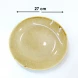 #KX9292; Ceramic 10.5" round plate #KX