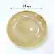 #KX9308; Ceramic 8.25" round plate #KX 